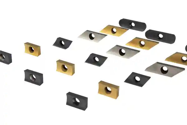 Inserts for pipe beveling Inserts for pipe beveling